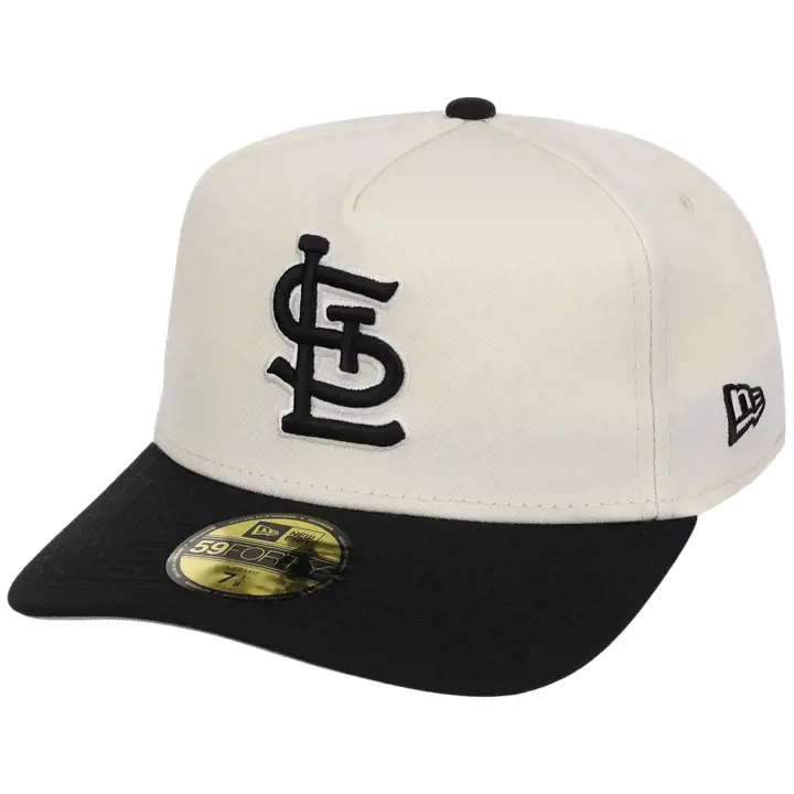 St. Louis Cardinals MLB Chrome Noir 59FORTY CHROME/NOIR/GRIS
