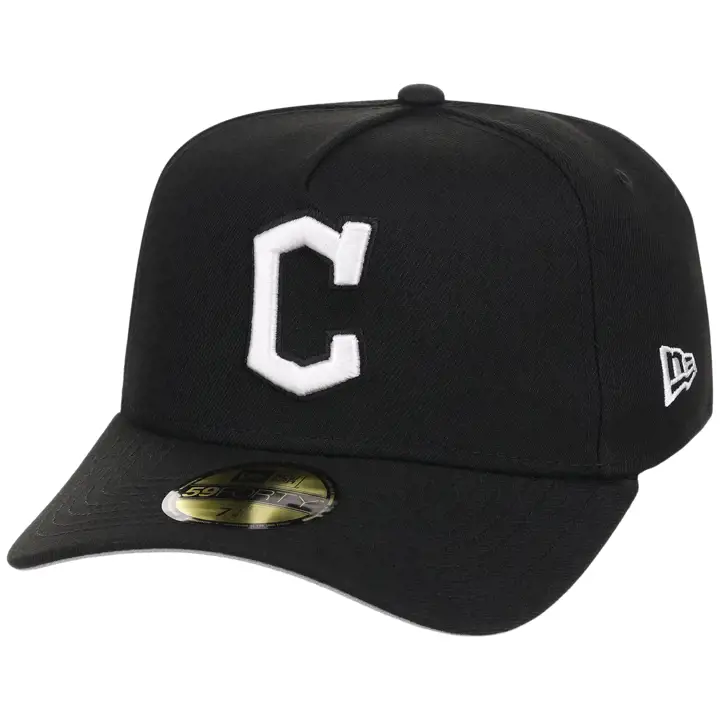 CLEVELAND GUARDIANS MLB B-Dub 59FORTY NOIR/NOIR/GRIS