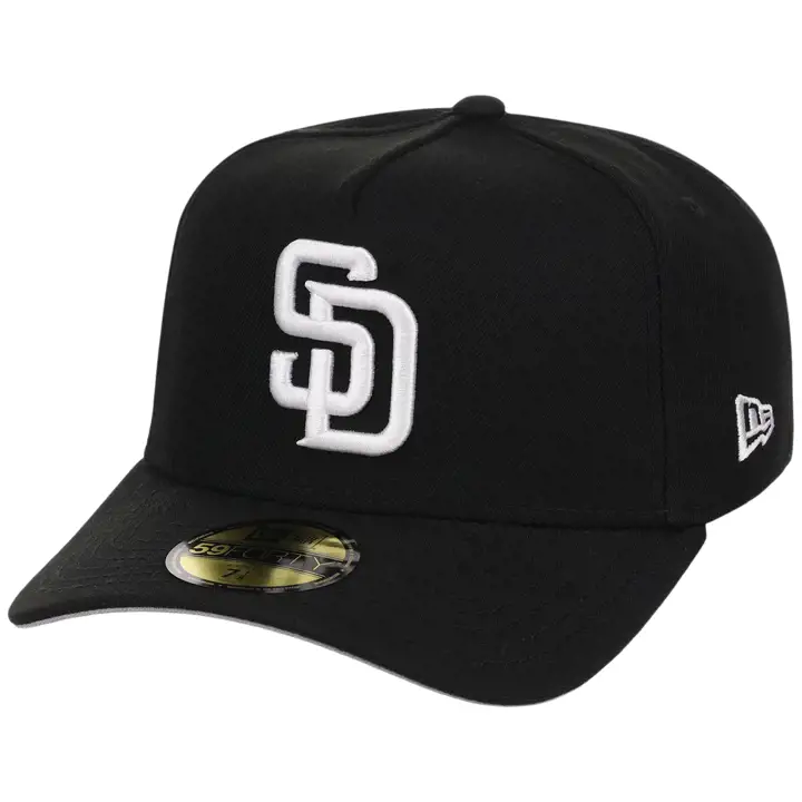 SAN DIEGO PADRES MLB B-Dub 59FORTY NOIR/NOIR/GRIS
