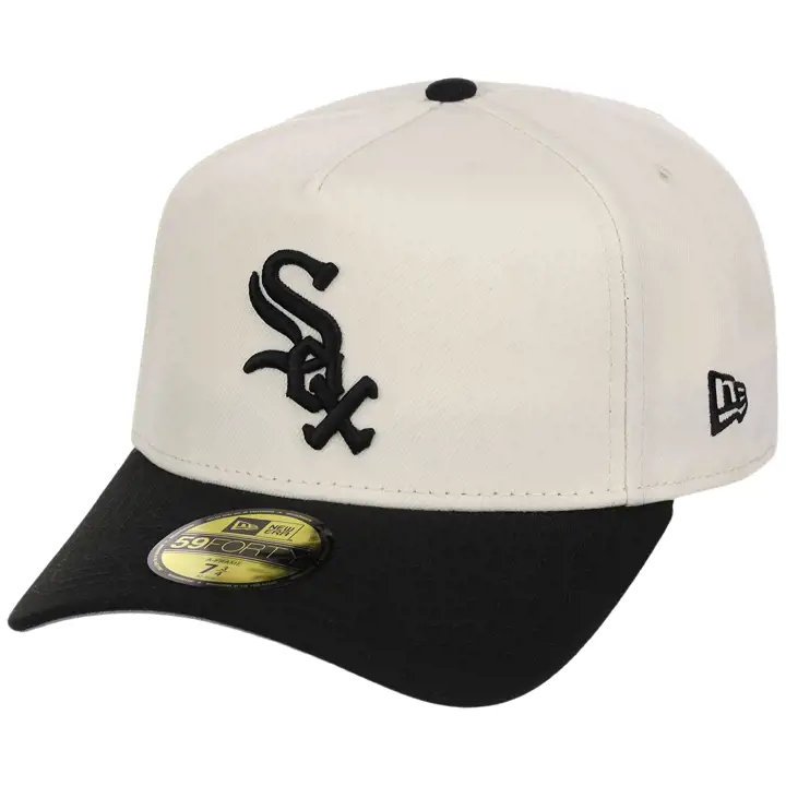 CHICAGO WHITE SOX MLB Chrome OTC 59FORTY CHROME/NOIR/GRIS
