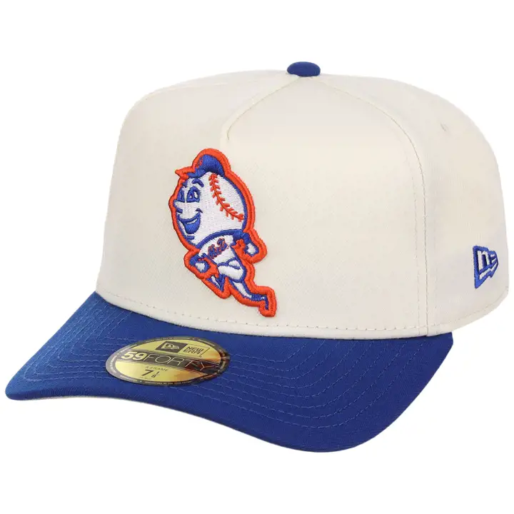 NEW YORK METS MLB Casquette 59FIFTY Chrome OTC Chrome/Bleu Royal/Gris