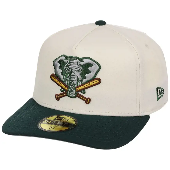 OAKLAND ATHLETICS MLB Chrome OTC 59FORTY CHROME/DKGRN/GRY