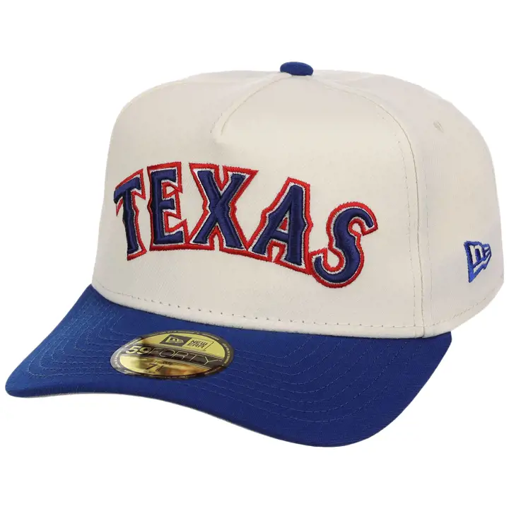 TEXAS RANGERS MLB Chrome OTC 59FORTY CHROME/RBL/GRY