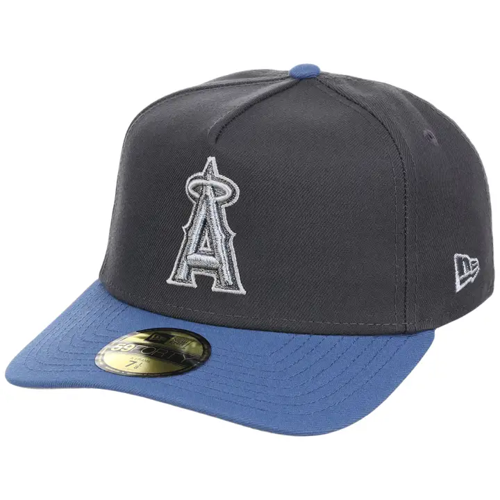 ANAHEIM ANGELS MLB Graphite Indigo 59FORTY GRAPH/IND/GRY