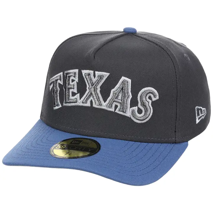 TEXAS RANGERS MLB Graphite Indigo 59FORTY GRAPH/IND/GRY