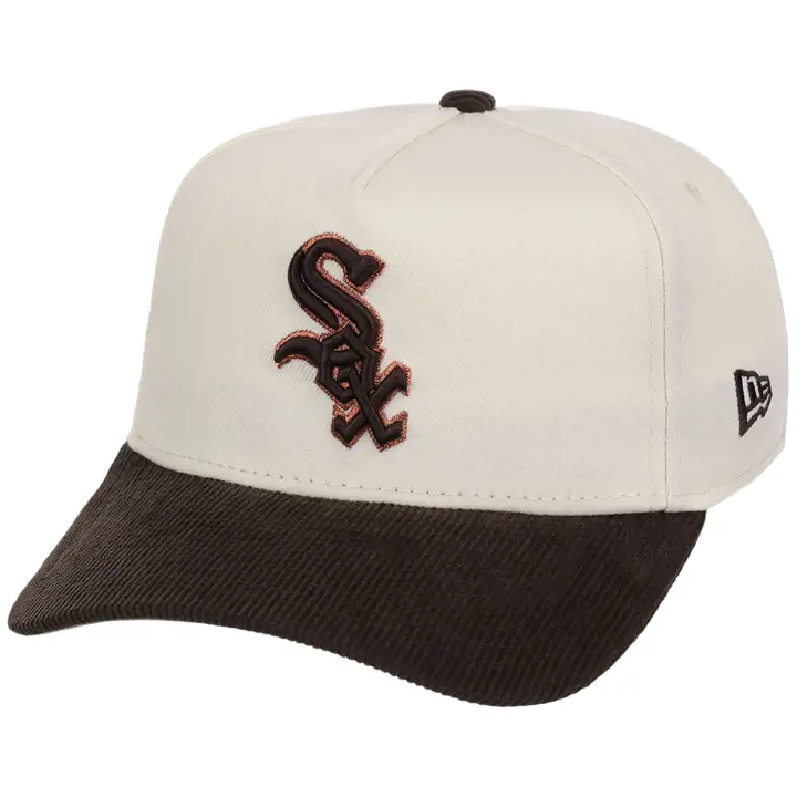 CHICAGO WHITE SOX MLB Chrome Walnut Cord 59FORTY CHROME/WLNT