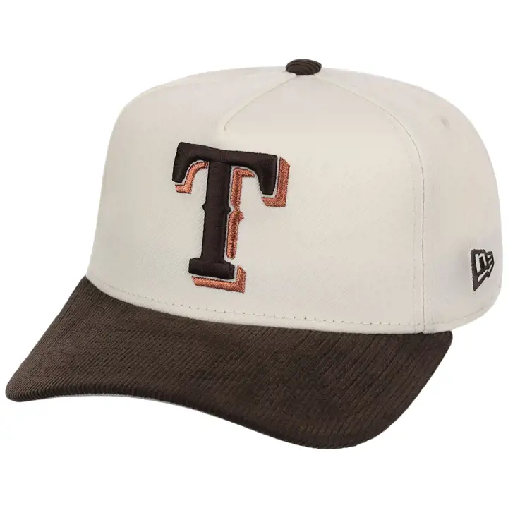 TEXAS RANGERS MLB Chrome Walnut Cord 59FORTY CHROME/NOYER/GRIS