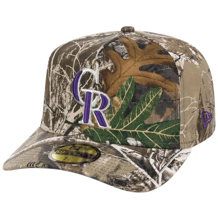COLORADO ROCKIES MLB Realtree OTC 59FORTY REALTREE/REALTREE/