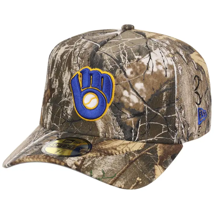 MILWAUKEE BREWERS MLB Realtree OTC 59FORTY REALTREE/REALTREE