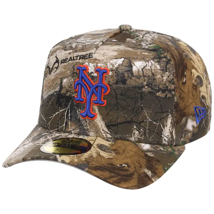 Casquette 59FIFTY MLB Realtree OTC des NEW YORK METS REALTREE/REALTREE/GRIS
