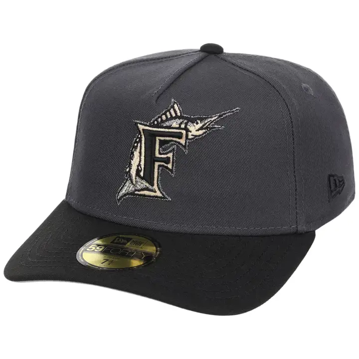 MIAMI MARLINS MLB LHD Graphite Blk 59FORTY GRAPH/BLK/GRY