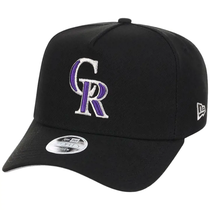 Colorado Rockies MLB NEW ERA OTC FEMMES 9FORTY AF NOIR