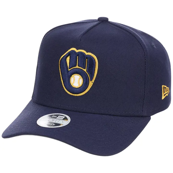 Milwaukee Brewers MLB NEW ERA OTC FEMME 9FORTY AF MARINE