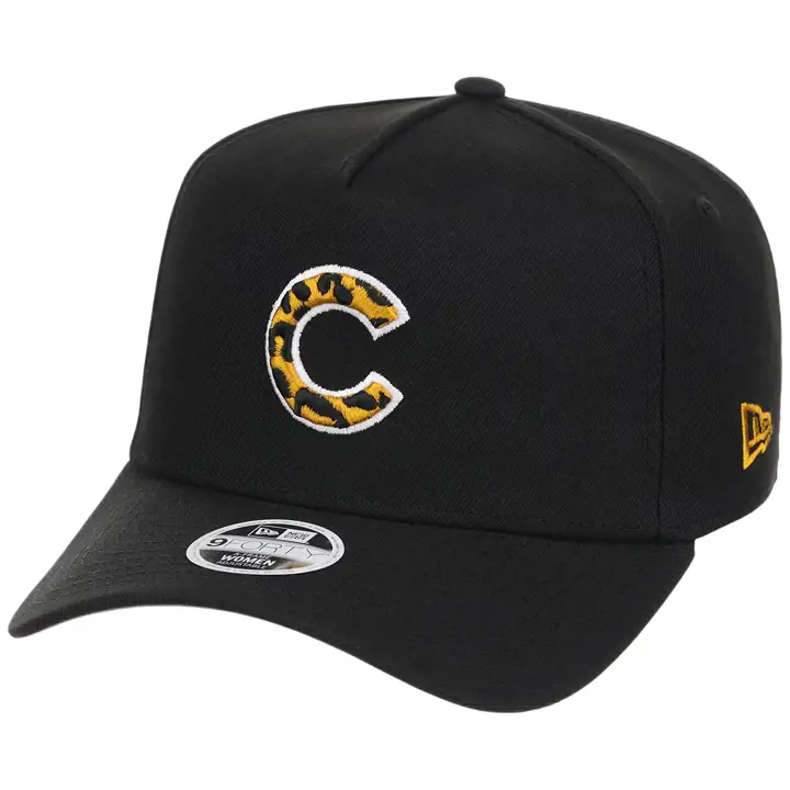 Chicago Cubs MLB NEW ERA NOIR/GUÉPARD FEMMES 9FORTY AJ BLK