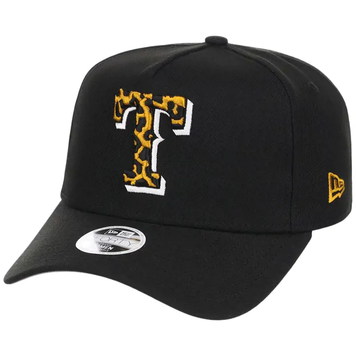 Casquette Texas Rangers MLB NEW ERA BLK/CHEETAH WMNS 9FORTY AF BLK