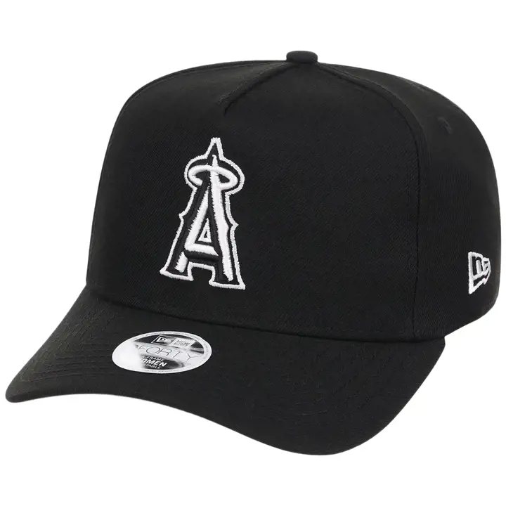 Los Angeles Angels MLB NEW ERA BLACK FEMMES 9FORTY AF NOIR