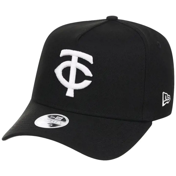 Minnesota Twins MLB NEW ERA BLACK WMNS 9FORTY AF BLK