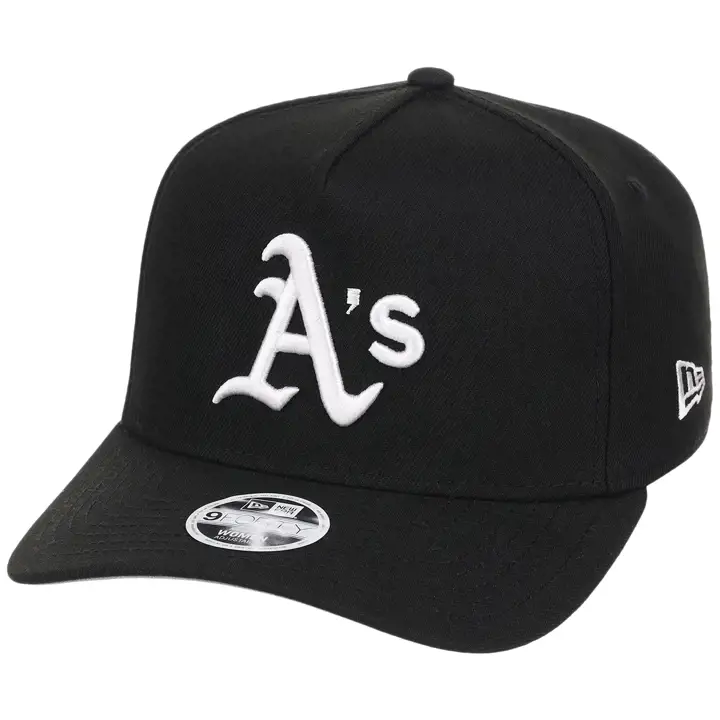 Oakland Athletics MLB NEW ERA BLACK FEMME 9FORTY AF BLK