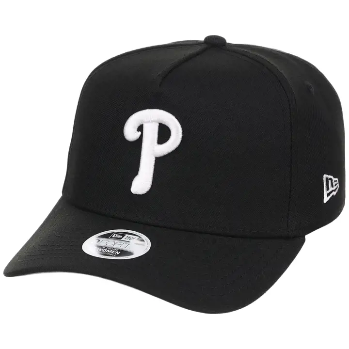 Philadelphia Phillies MLB NEW ERA BLACK WMNS 9FORTY AF NOIR