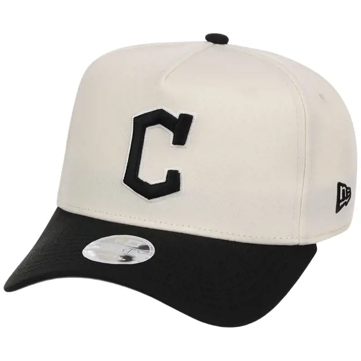 Cleveland Guardians MLB NEW ERA CHROME/NOIR Femme 9FORTY AF CH