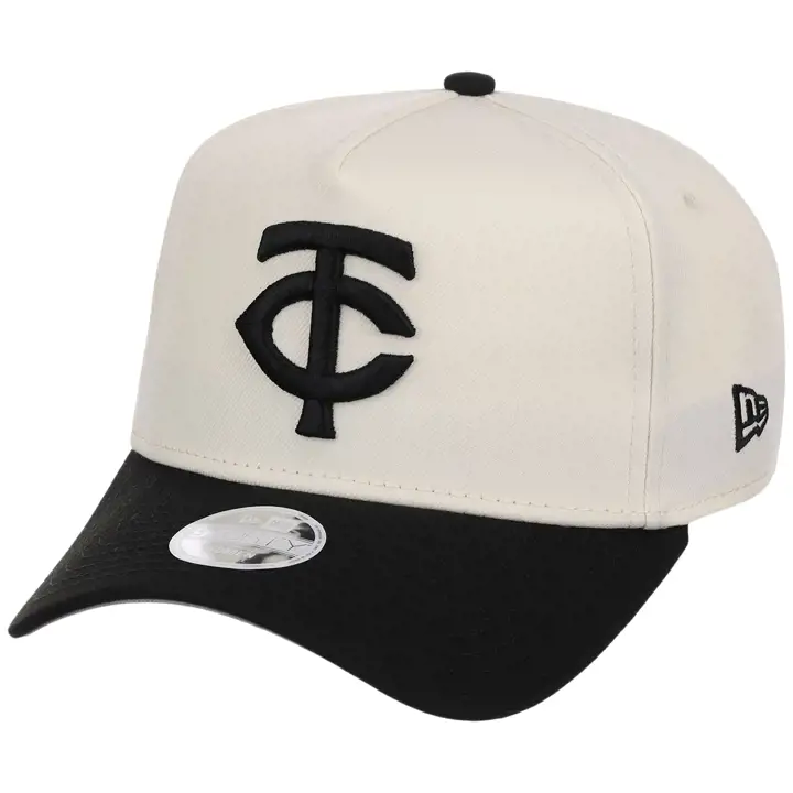 Minnesota Twins MLB NEW ERA CHROME/BLK WMNS 9FORTY AF CHROME