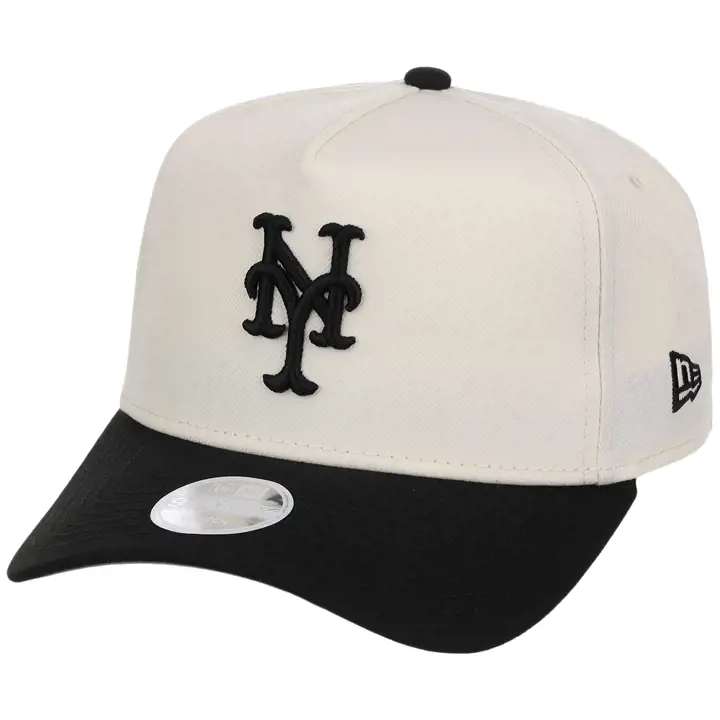 New York Mets MLB NEW ERA CHROME/BLK WMNS 9FORTY AF CHROME