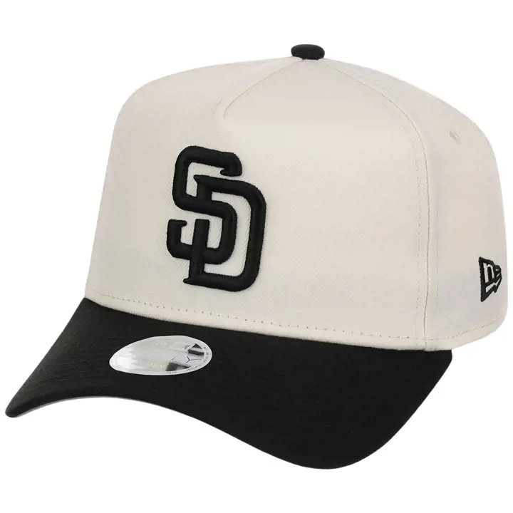 San Diego Padres MLB NEW ERA CHROME/BLK WMNS 9FORTY AF CHROM