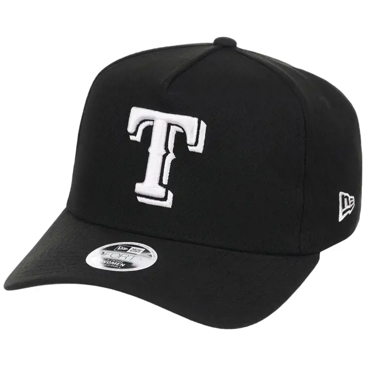 Texas Rangers MLB NEW ERA NOIR FEMMES 9FORTY AF NOIR
