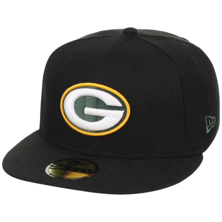 GREEN BAY PACKERS NFL LHD Black Dome 59FIFTY NOI/NOI/VERF