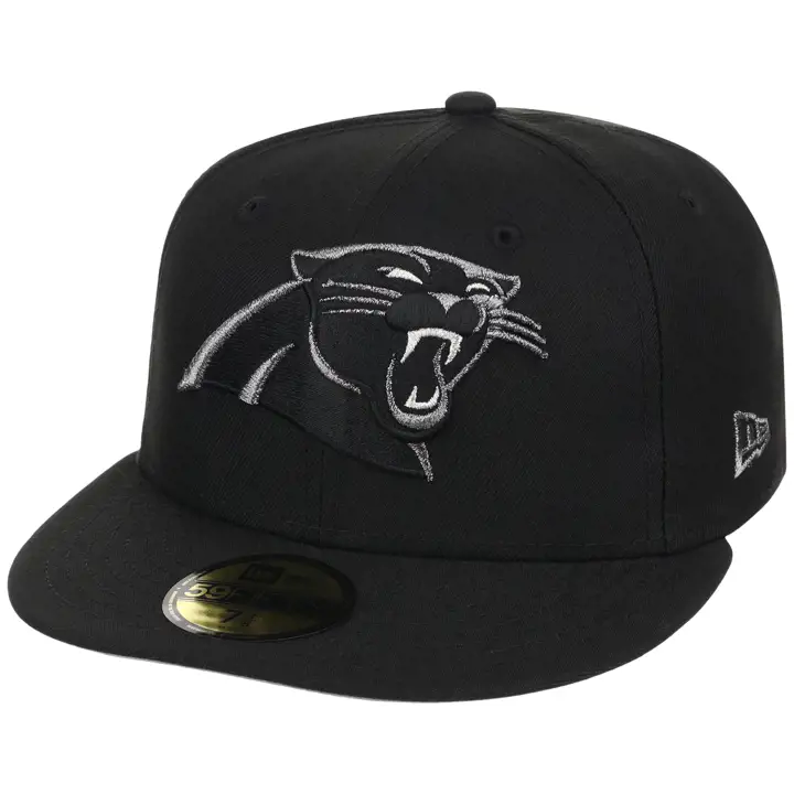 CAROLINA PANTHERS NFL LHD Titane Liquide 59FIFTY NOI/NOI/GRI