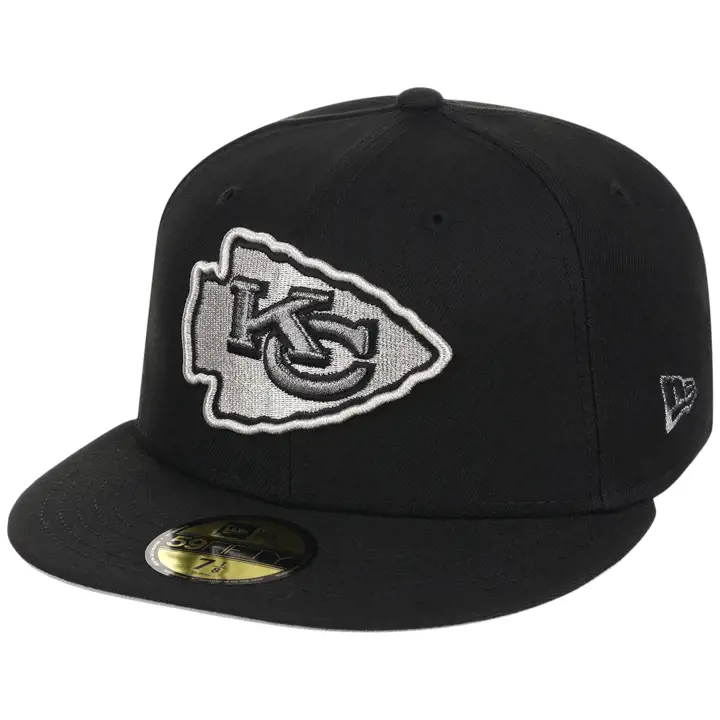 KANSAS CITY CHIEFS NFL LHD Titane liquide 59FIFTY NOI/NOI/G