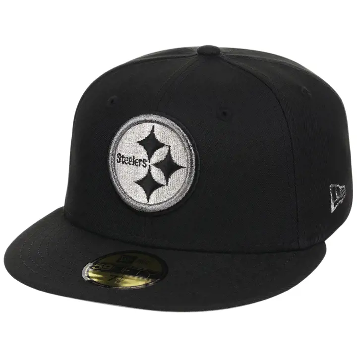 PITTSBURGH STEELERS NFL LHD Titane Liquide 59FIFTY NOI/NOI/