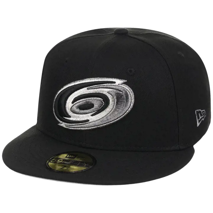 CAROLINA HURRICANES LNH DGA Titane Liquide 59FIFTY NOI/NOI/
