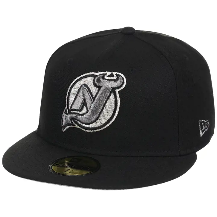 NEW JERSEY DEVILS LNH DGD Titane Liquide 59FIFTY NOI/NOI/GRI