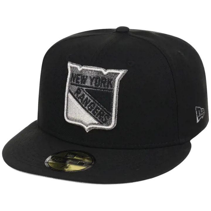 NEW YORK RANGERS LNH GAUCHE Titane Liquide 59FIFTY NOI/NOI/GRI
