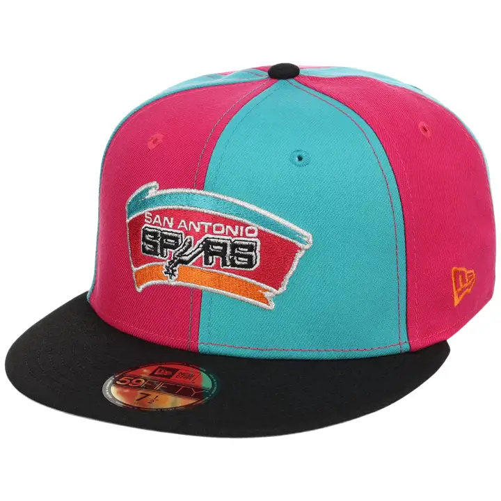 SAN ANTONIO SPURS NBA LHD Pinwheel 59FIFTY MULTI/BLK/GRY