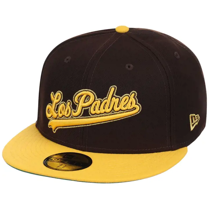 San Diego Padres MLB GAUCHE FF Les Padres 59FIFTY DKBROWN/YEL/G