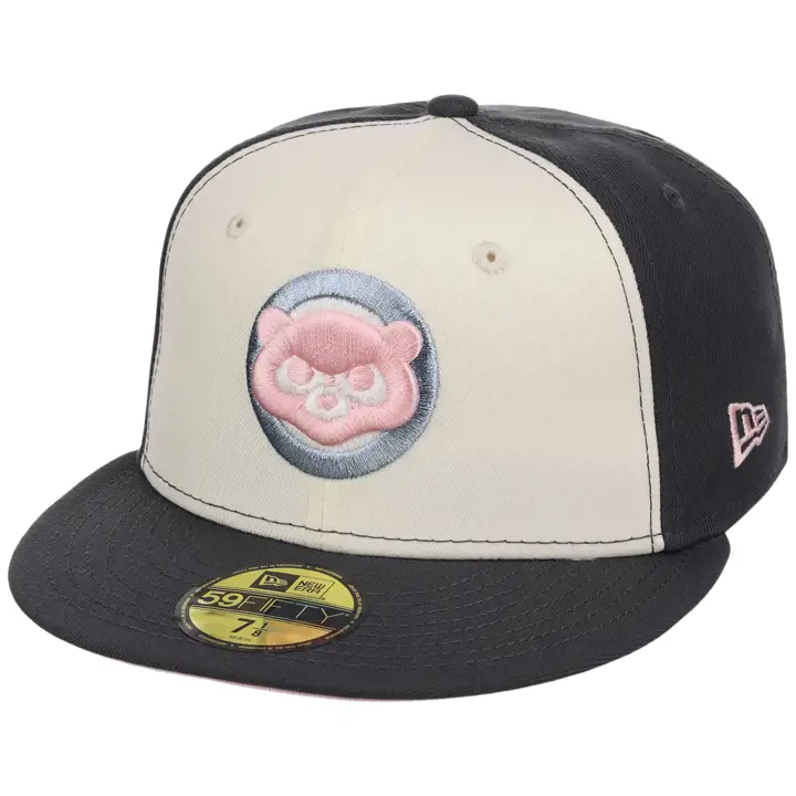 Chicago Cubs MLB GAUCHER Blinky 59FIFTY CHROME/GRIS/GRIS