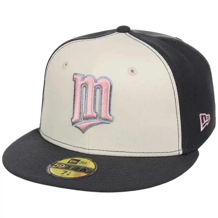 Minnesota Twins MLB LHD Blinky 59FIFTY CHROME/GRIS/GRIS