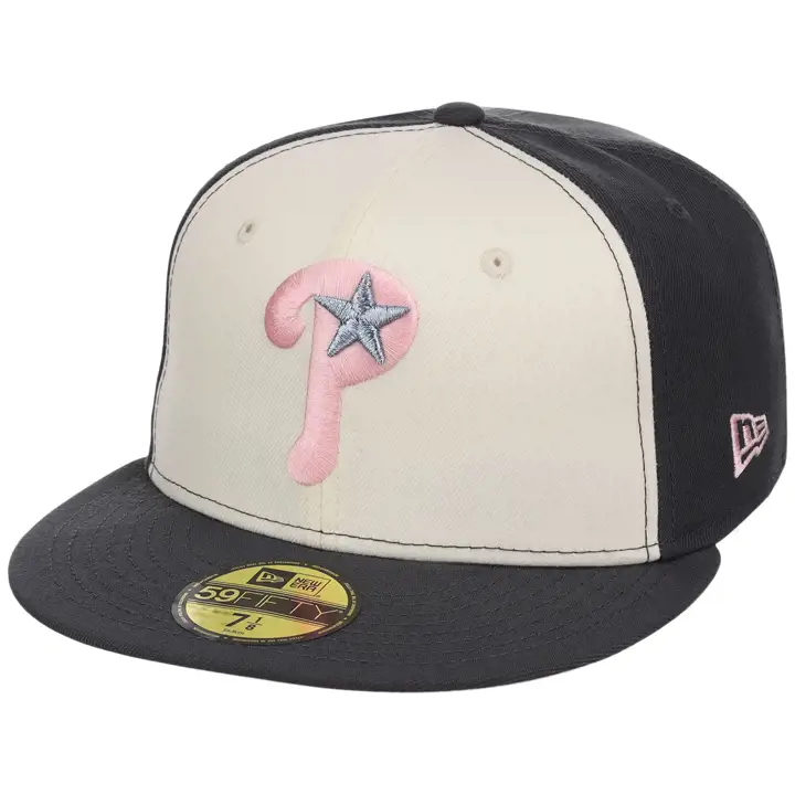Philadelphia Phillies MLB GAUCHER Blinky 59FIFTY CHROME/GRIS/GRIS