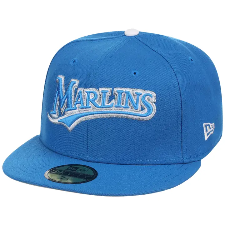 Florida Marlins MLB LHD Blueprint 59FIFTY BLEU/BLEU/GRIS