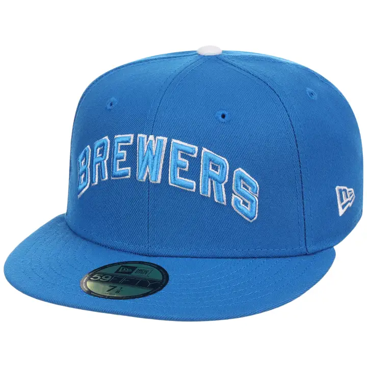 Milwaukee Brewers MLB LHD Plan 59FIFTY BLEU/BLEU/GRI
