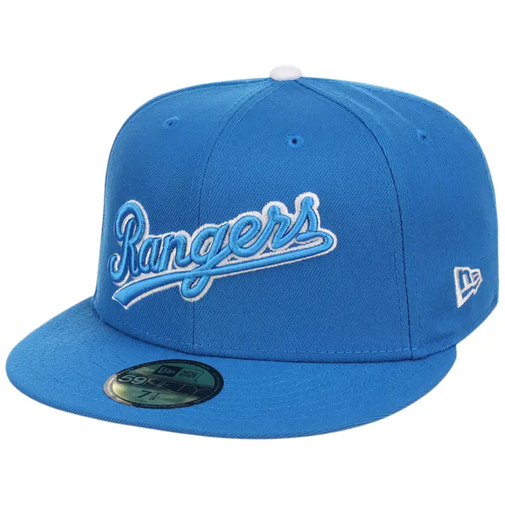 Texas Rangers MLB LHD Blueprint 59FIFTY BLEU/BLEU/GRIS