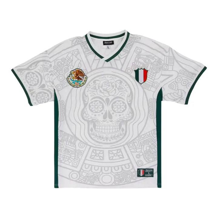 Maillot de foot fierté du Mexique BLANC