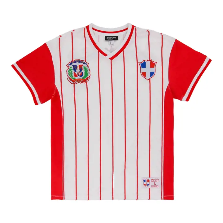 Maillot de Foot Fierté Nationale République Dominicaine Blanc