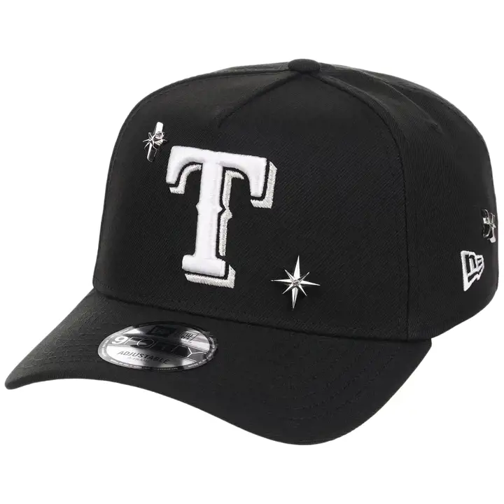 TEXAS RANGERS MLB Star Stud 9FORTY AF NOIR/NOIR/GRIS
