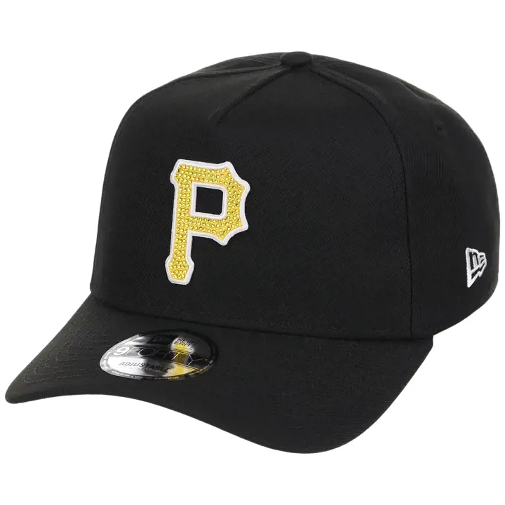 PITTSBURGH PIRATES MLB OTC Bling 9FORTY AF NOIR/NOIR/GRIS