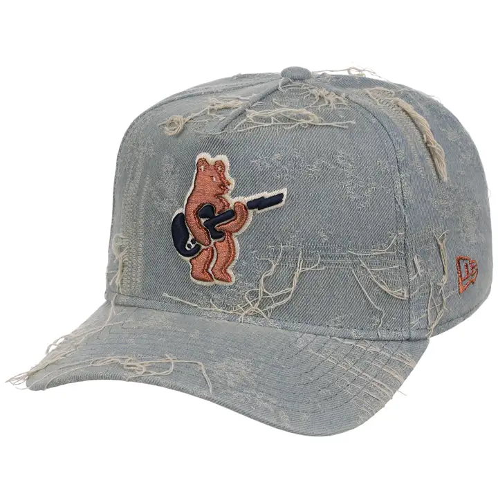 CHICAGO CUBS MLB Oxidized Denim 9FORTY AF DENIM/DENIM/GRY
