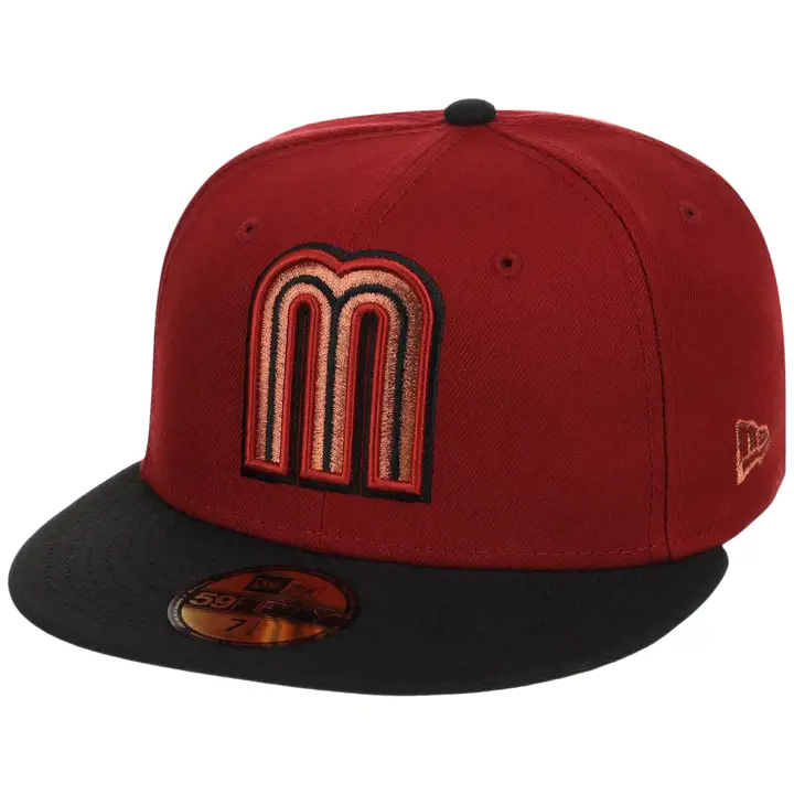 Casquette 59FIFTY MLB LHD Mexique Rouge/Noir/Vert K