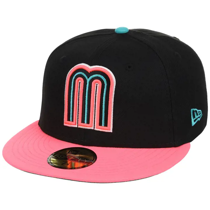 Mexique MLB LHD MEX Hook 59FIFTY NOI/ROS/VGRN